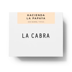 La Cabra Coffee Roasters 120hr Oak Barrel Typica (Hacienda La Papaya) Seasonal Coffees